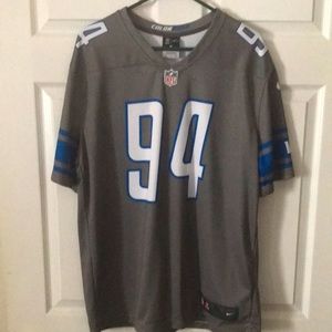 NFL Nike color rush Detroit Lions Ziggy Ansah size XL